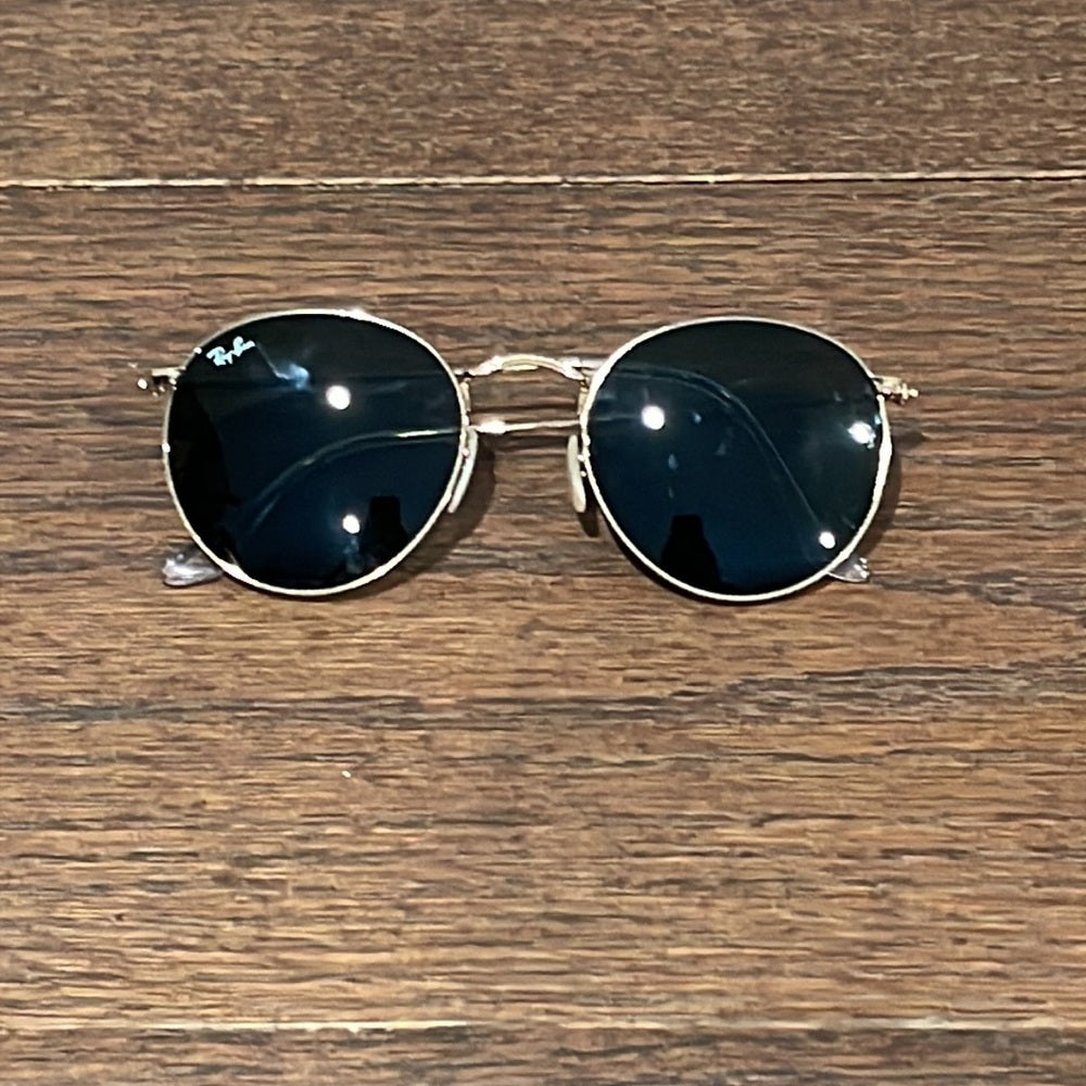 Ray Ban Women’s Round Metal Aviator Sunglasses