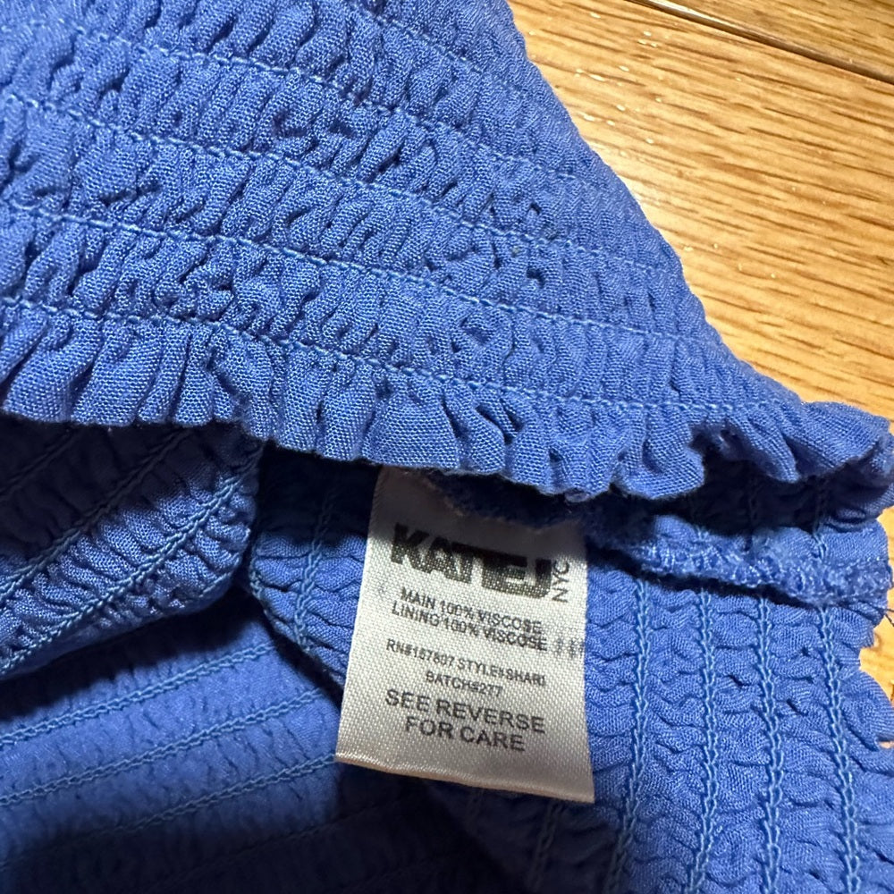 KatieJ NYC Blue Top and Skirt Set Kids Size Medium