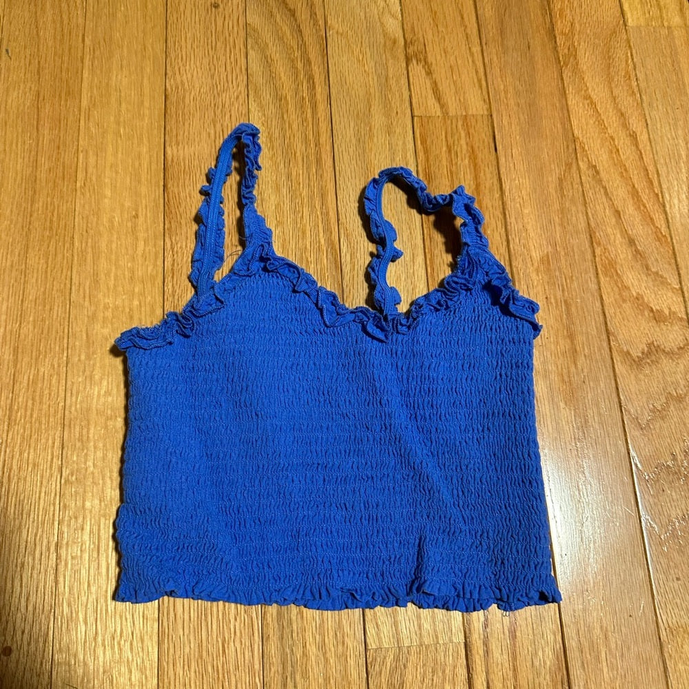 KatieJ NYC Blue Top and Skirt Set Kids Size Medium