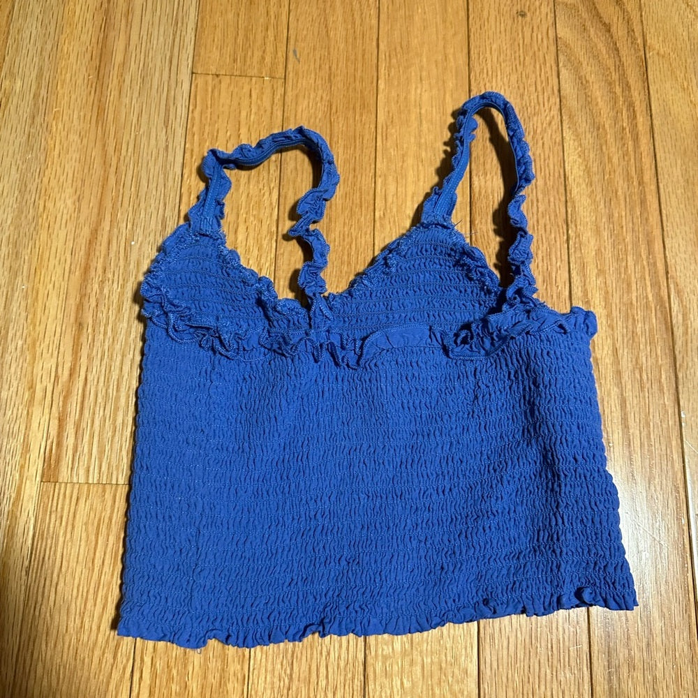 KatieJ NYC Blue Top and Skirt Set Kids Size Medium