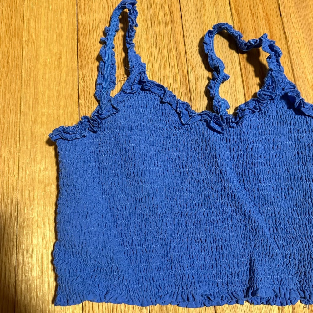 KatieJ NYC Blue Top and Skirt Set Kids Size Medium