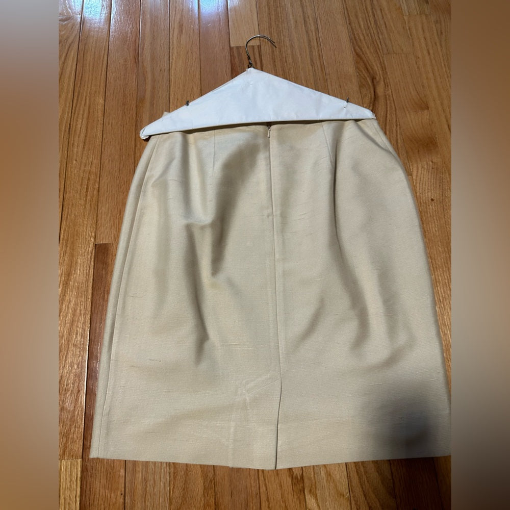BEIGE Woman’s Jacket and Skirt Suit Set Size 6