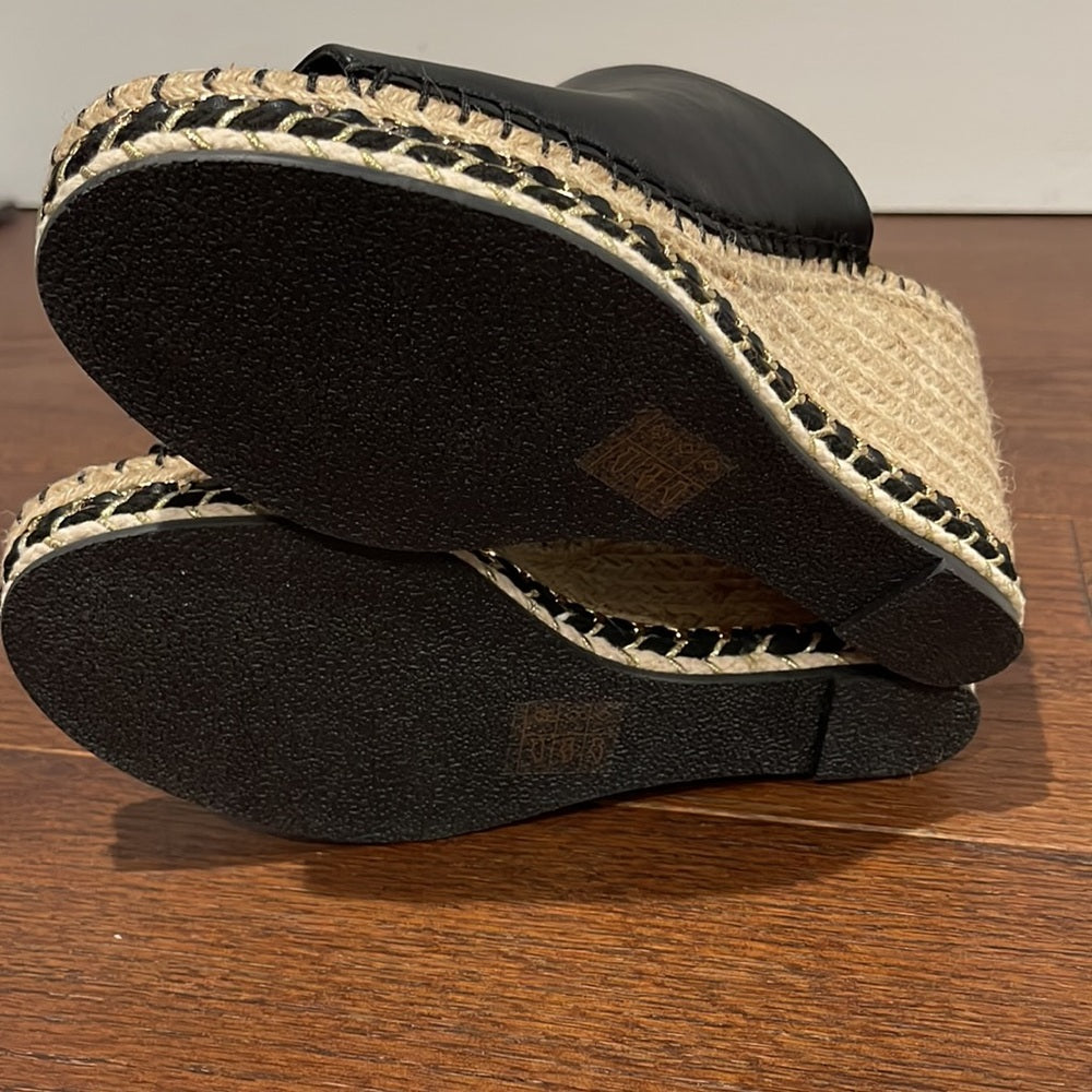 Karl Lagerfeld Women’s Black Wedges Size 8.5