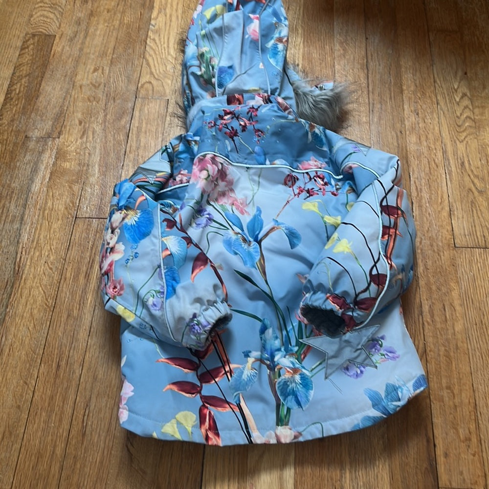 Molo Kid’s Floral Print Jacket Size 6