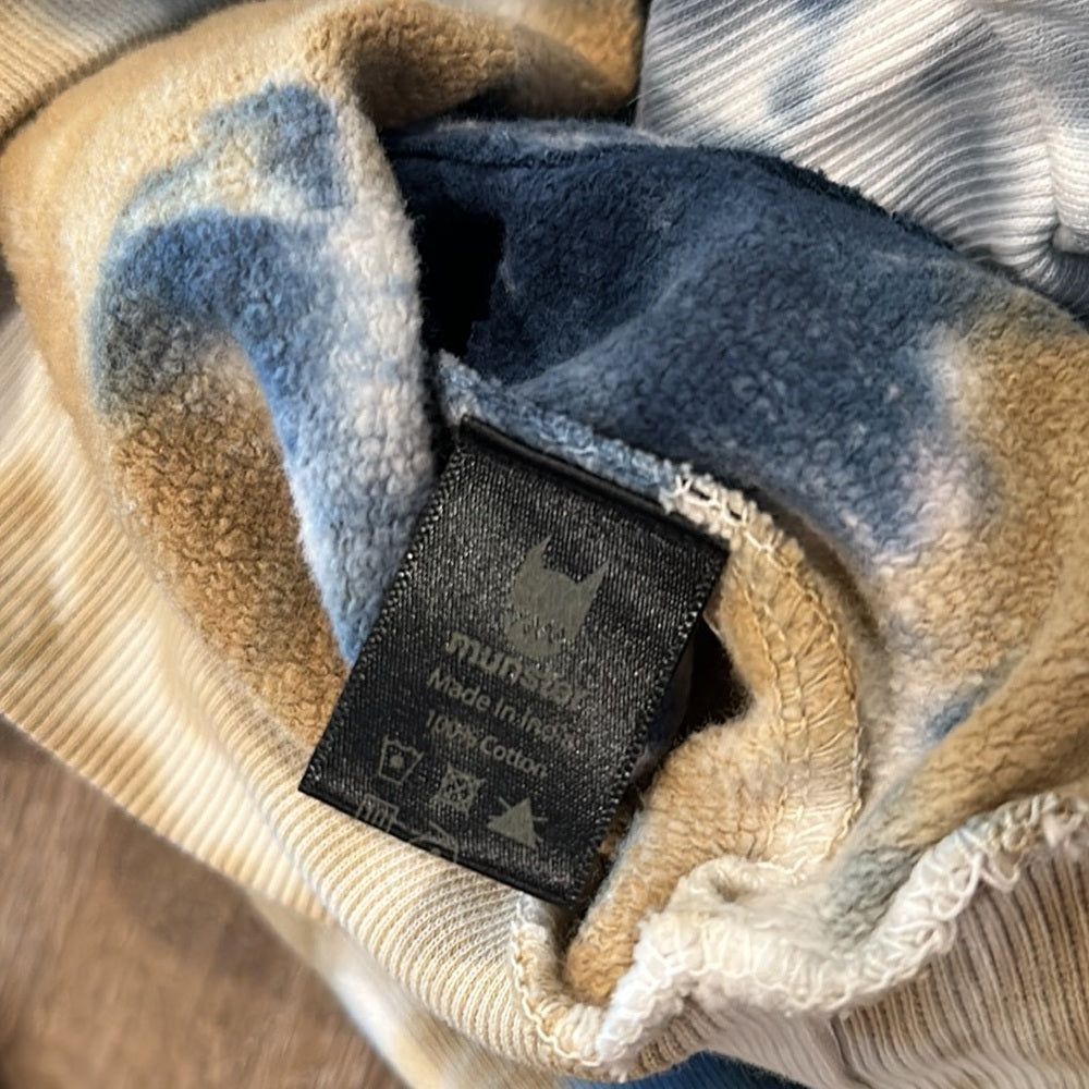 NWT Munster Kids Tie Dye Hoodie - Size 8