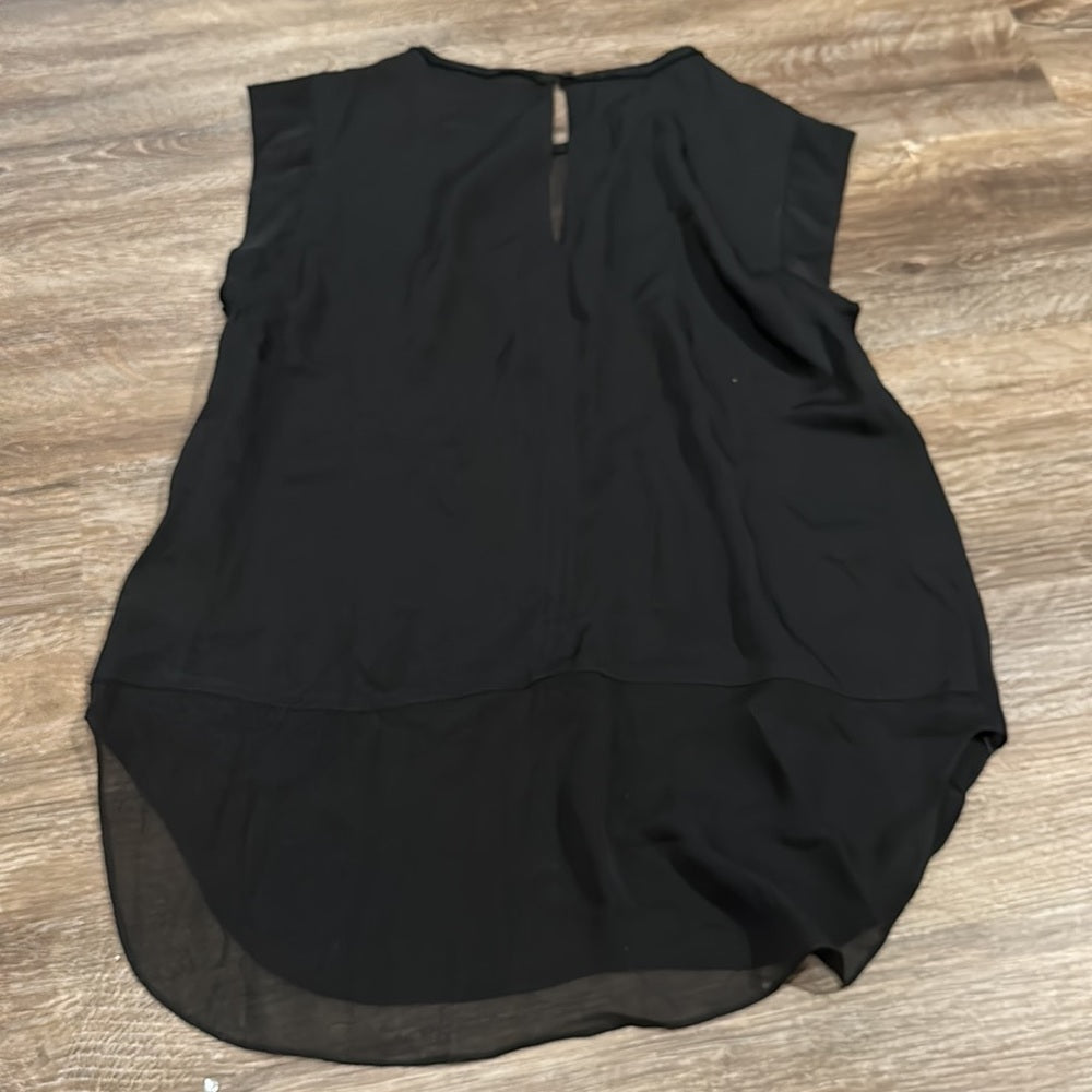 Rebecca Taylor Women’s V-Neck Mesh Silk Blouse - Size 8