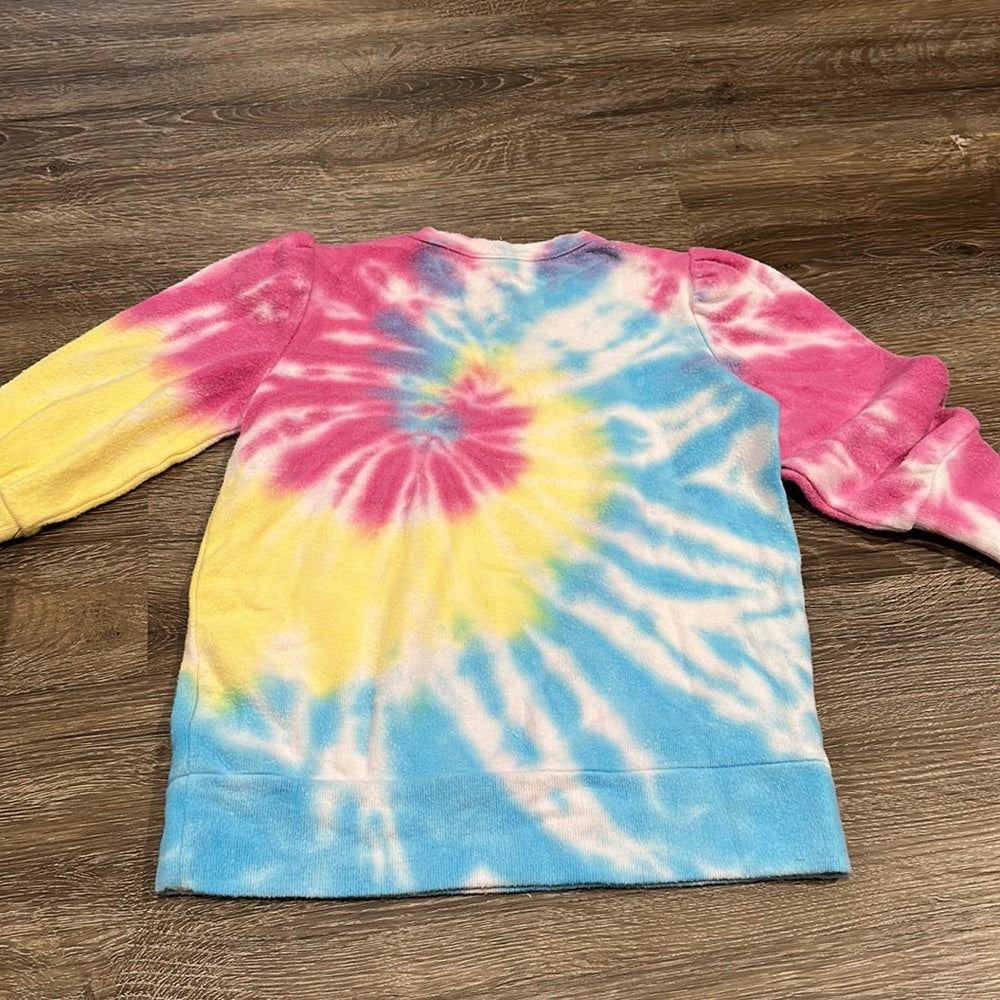 NWT Chaser Kid’s Tie-Dye Rainbow Crewneck - Size 6