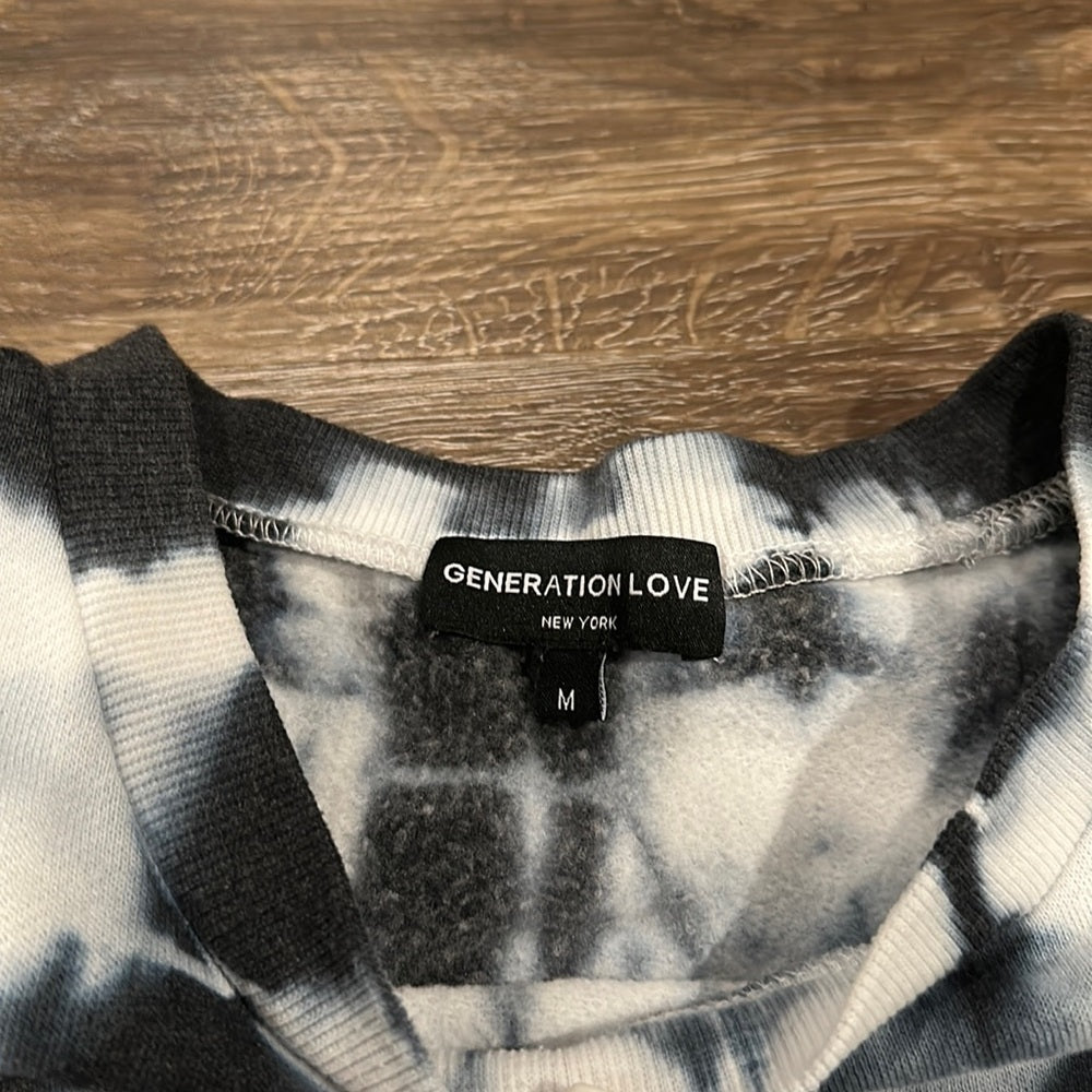 Generation Love Women’s Tie-Dye Crewneck - Size Medium