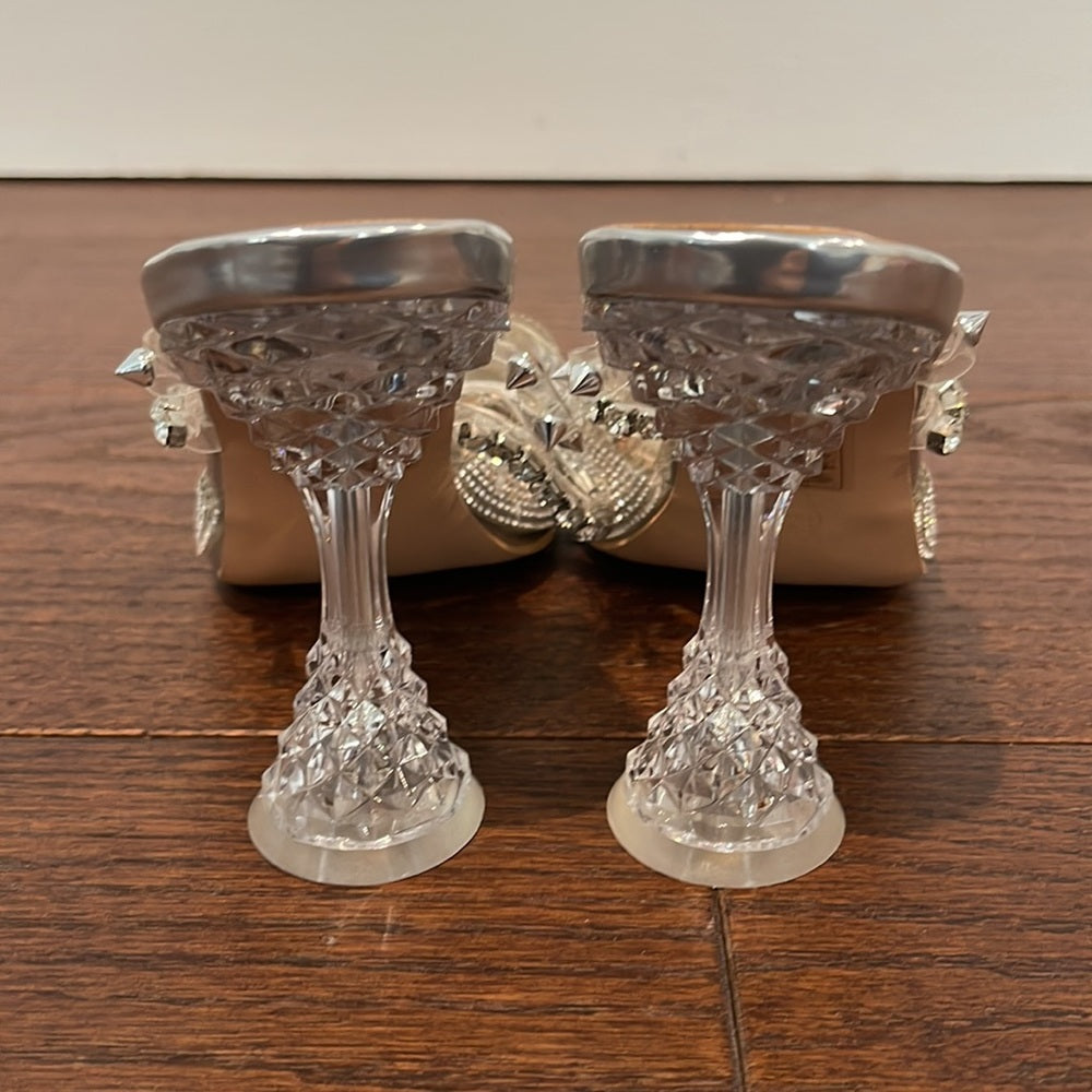 Azalea Wang Women’s Rhinestone Heels Size 8.5