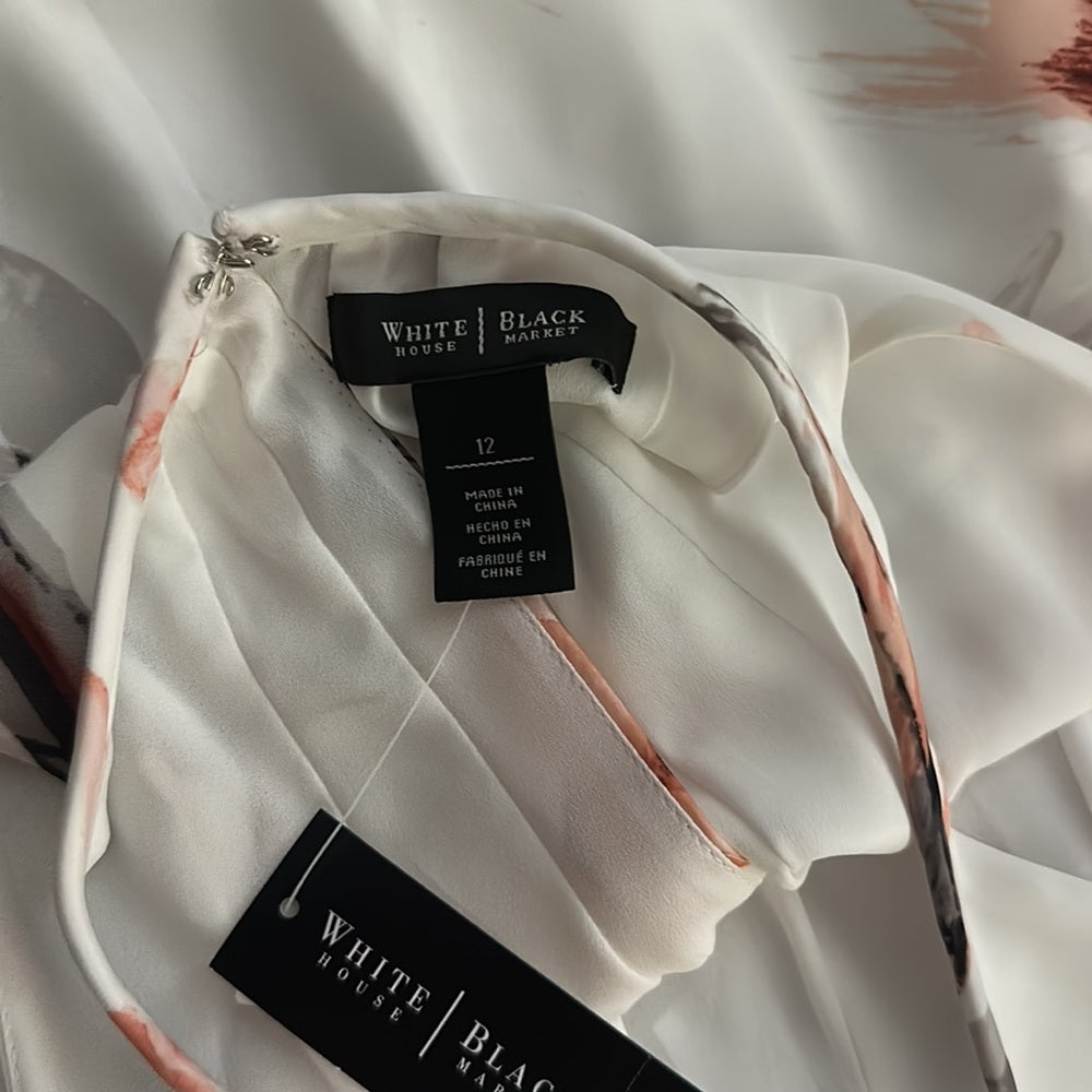 NWT White House Black Market Women’s Halter Dress - Size 12