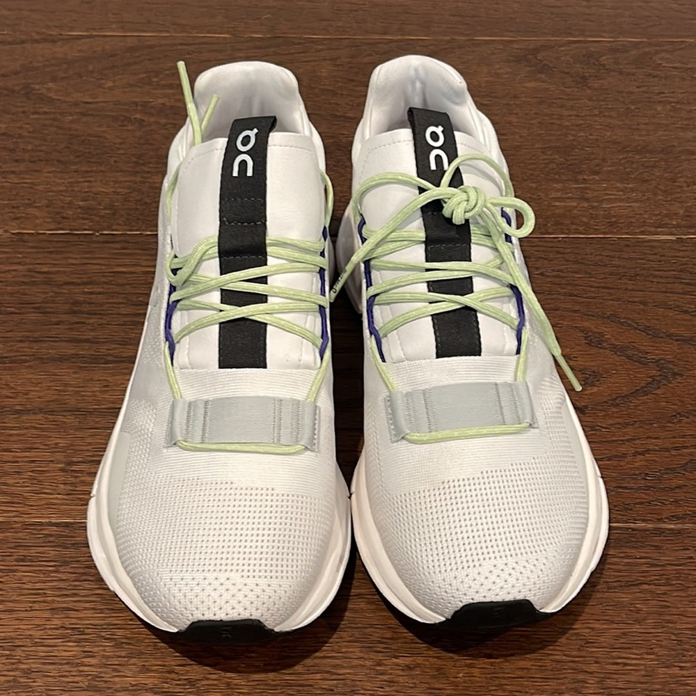 NWT On Cloud Men’s Cloudnova White Sneakers Size 8