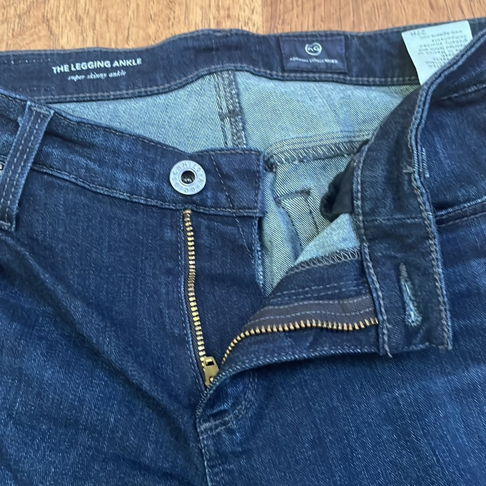 NWT AG Adriano Goldschmied Women’s Legging Ankle Skinny Ankle Jeans Size 27