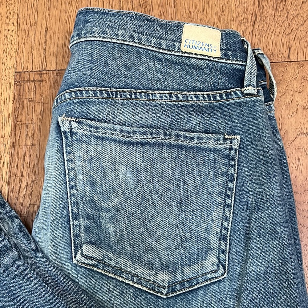 Citizens of Humanity Woman’s Emerson Slim Boyfriend Jeans Size 25