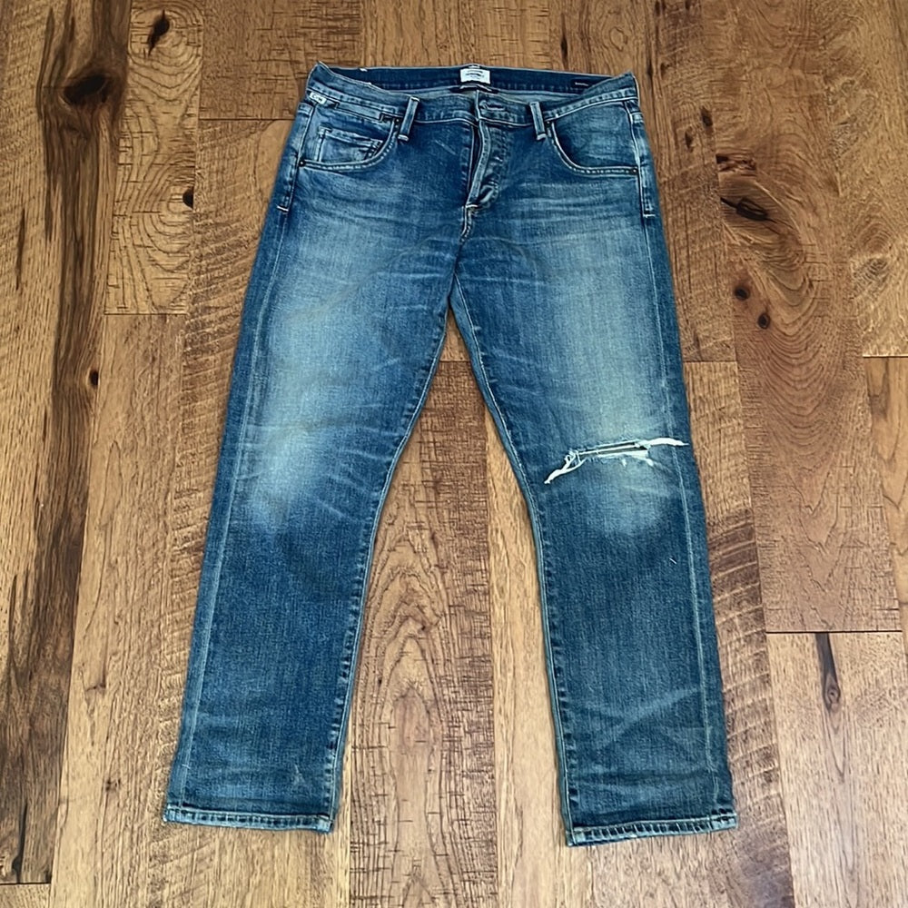 Citizens of Humanity Woman’s Emerson Slim Boyfriend Jeans Size 25
