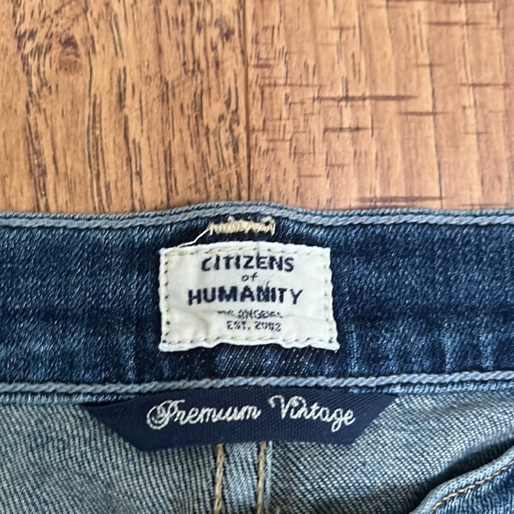 Citizens of Humanity Woman’s Emerson Slim Boyfriend Jeans Size 25