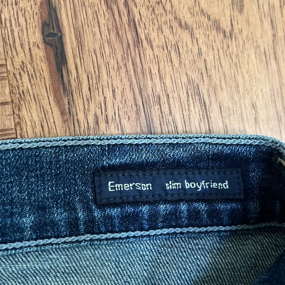 Citizens of Humanity Woman’s Emerson Slim Boyfriend Jeans Size 25