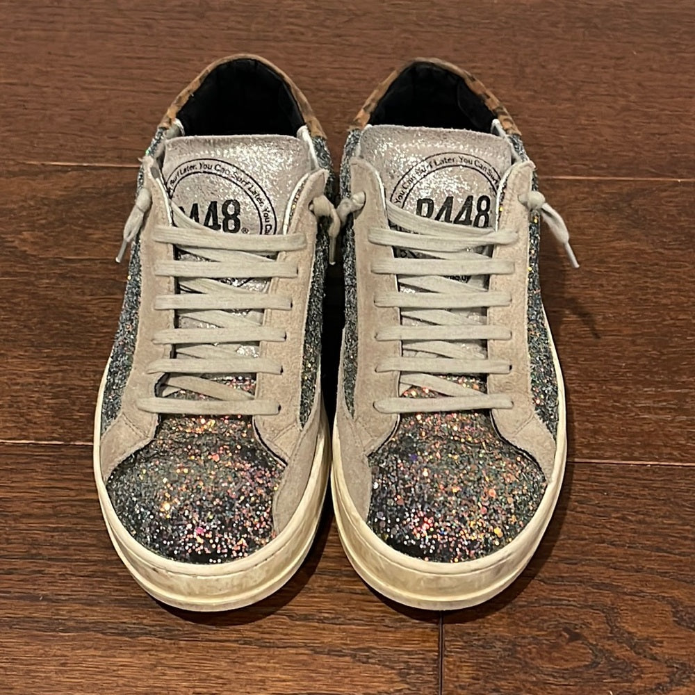 P448 Women’s Glitter Sneakers Size 40/10