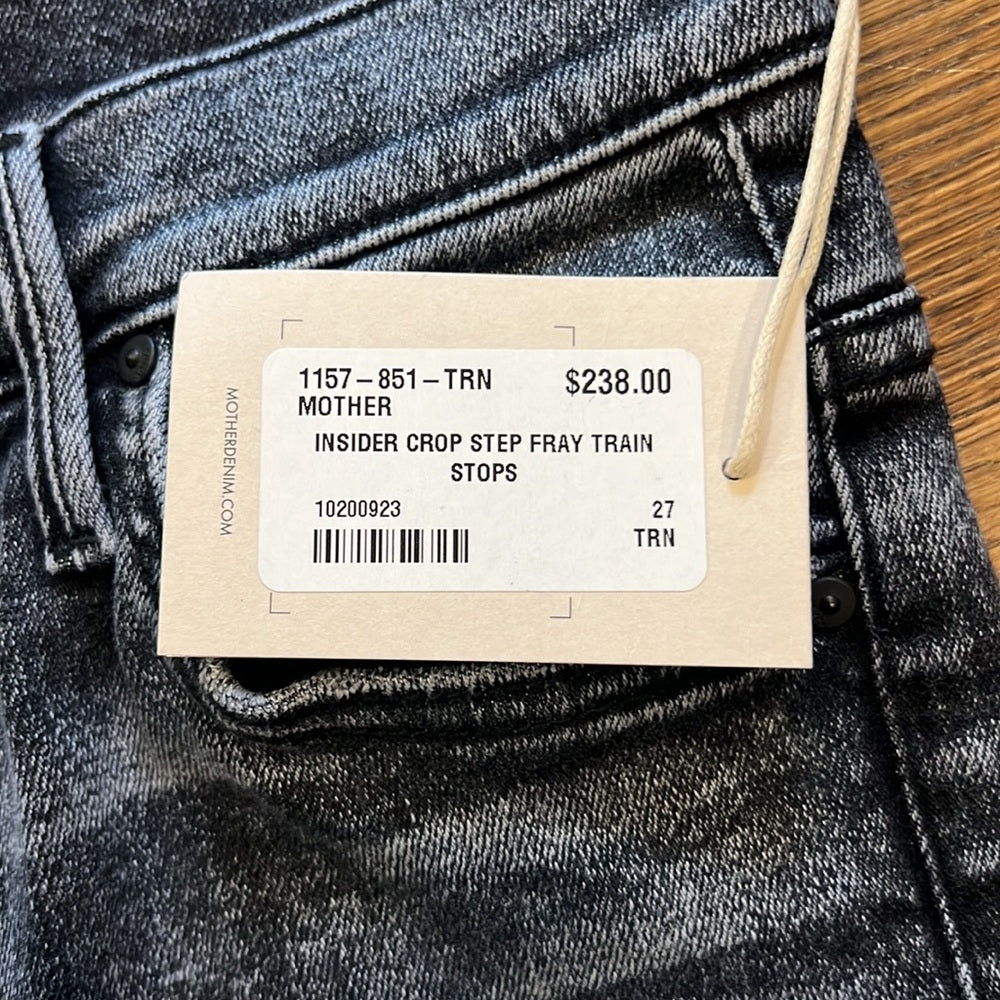 Mother Women’s Grey Wash Skinny Jeans Size 27