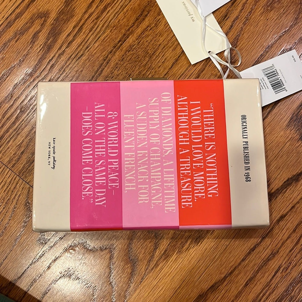 NWT Kate Spade Wedding Belle Marryme Clutch Bag