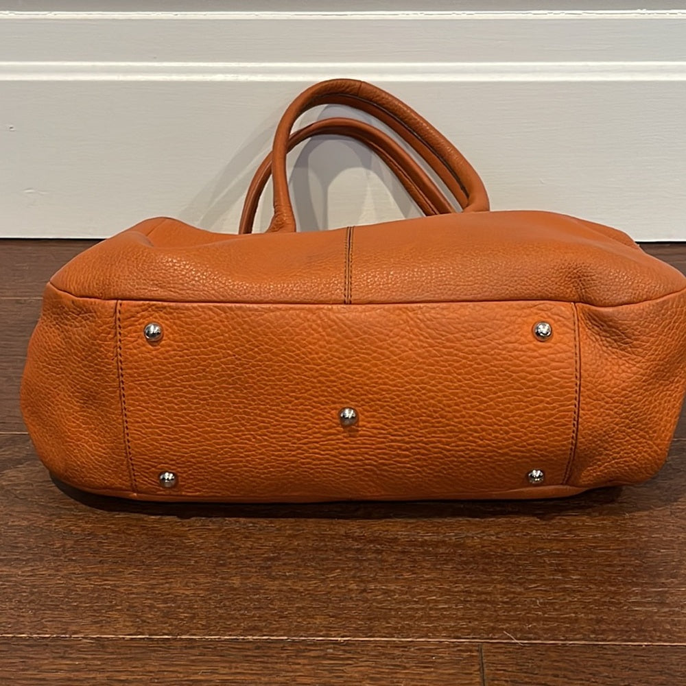 Tod’s Women’s Burnt Orange/Brown Medium Shopping Bag