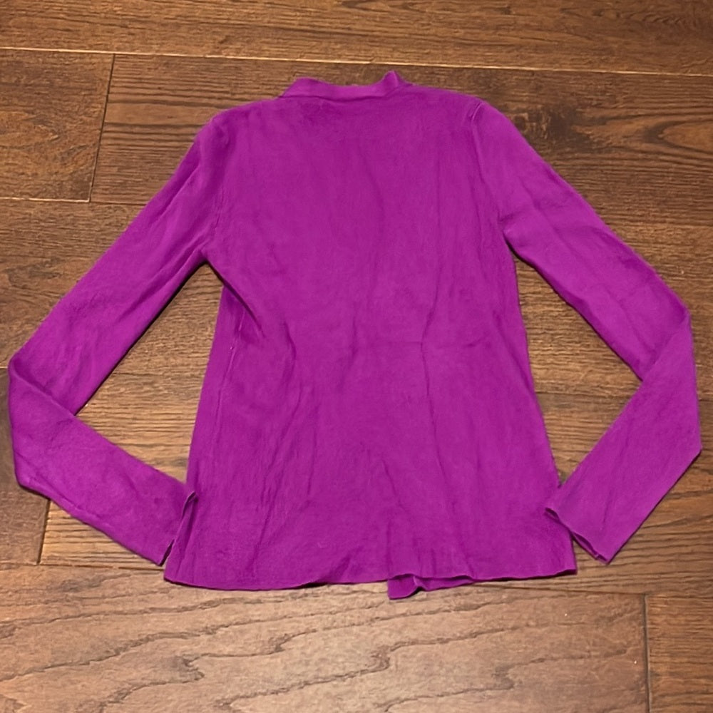 Prada Women’s Purple Cashmere/Silk Cardigan Size 38/US 2