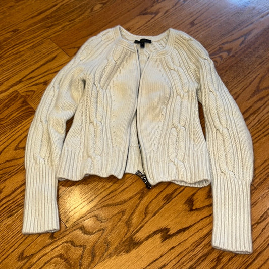 Belstaff Woman’s Cream Sweater With Zipper Size S
