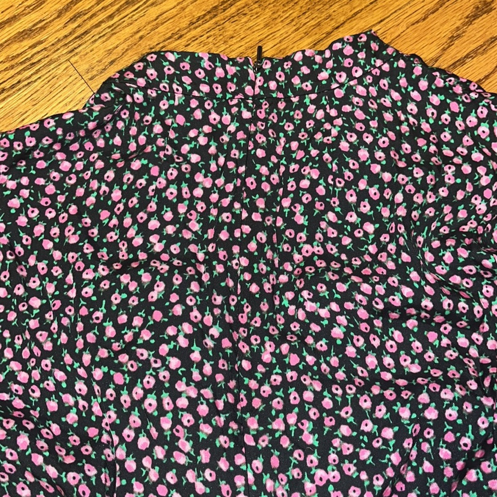 Rebecca Taylor Woman’s Short Sleeve Printed Dress Size M
