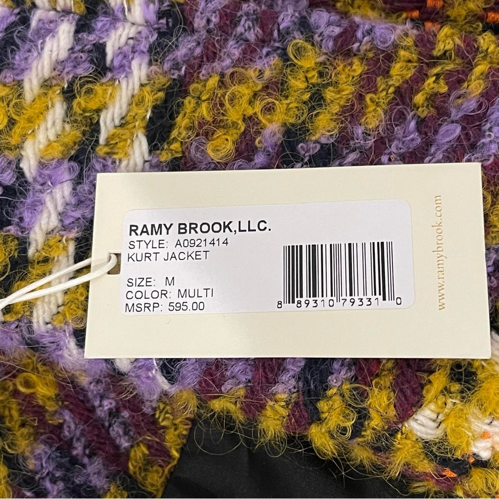 NWT Ramy Brook Women’s Kurt Jacket Size Medium