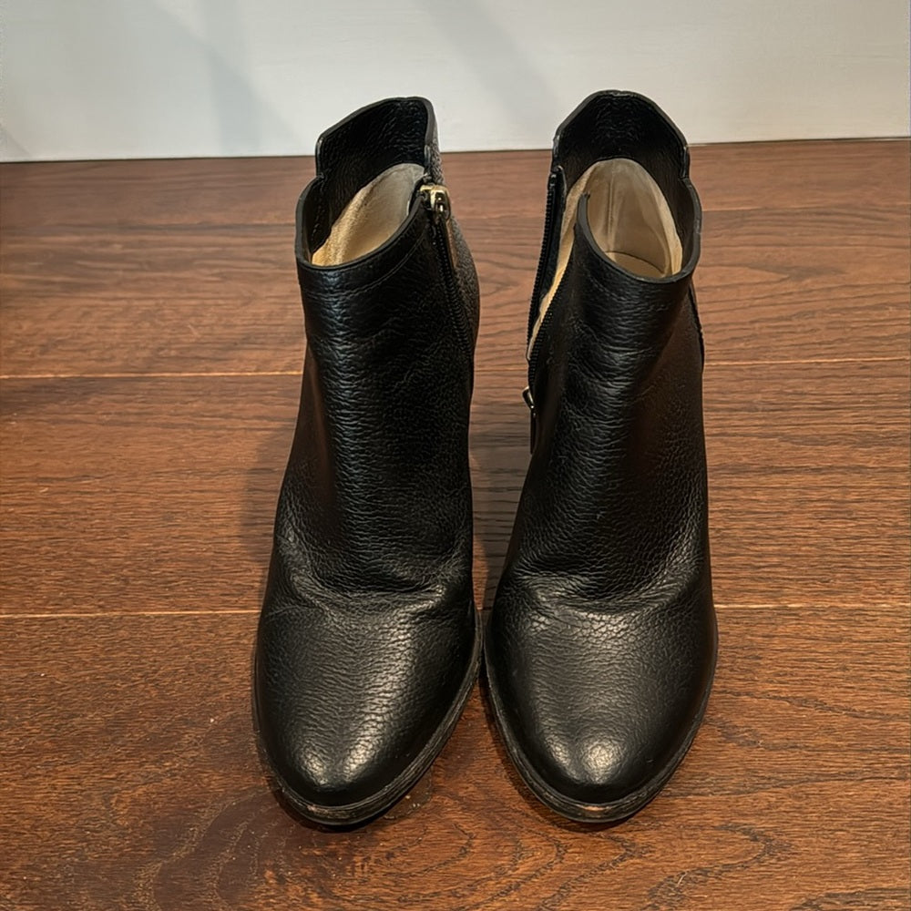Jimmy Choo Women’s Black Leather Booties Size 38.5/8.5