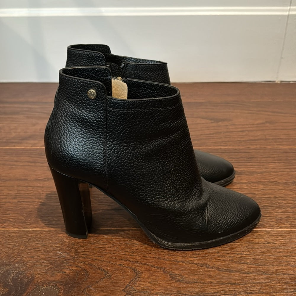 Jimmy Choo Women’s Black Leather Booties Size 38.5/8.5