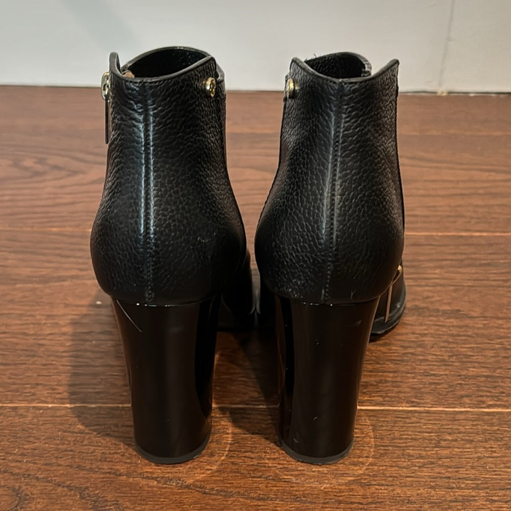 Jimmy Choo Women’s Black Leather Booties Size 38.5/8.5