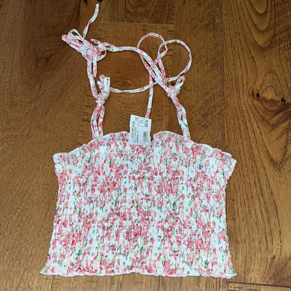 NWT Katie J NYC Girl’s Floral Set Size S