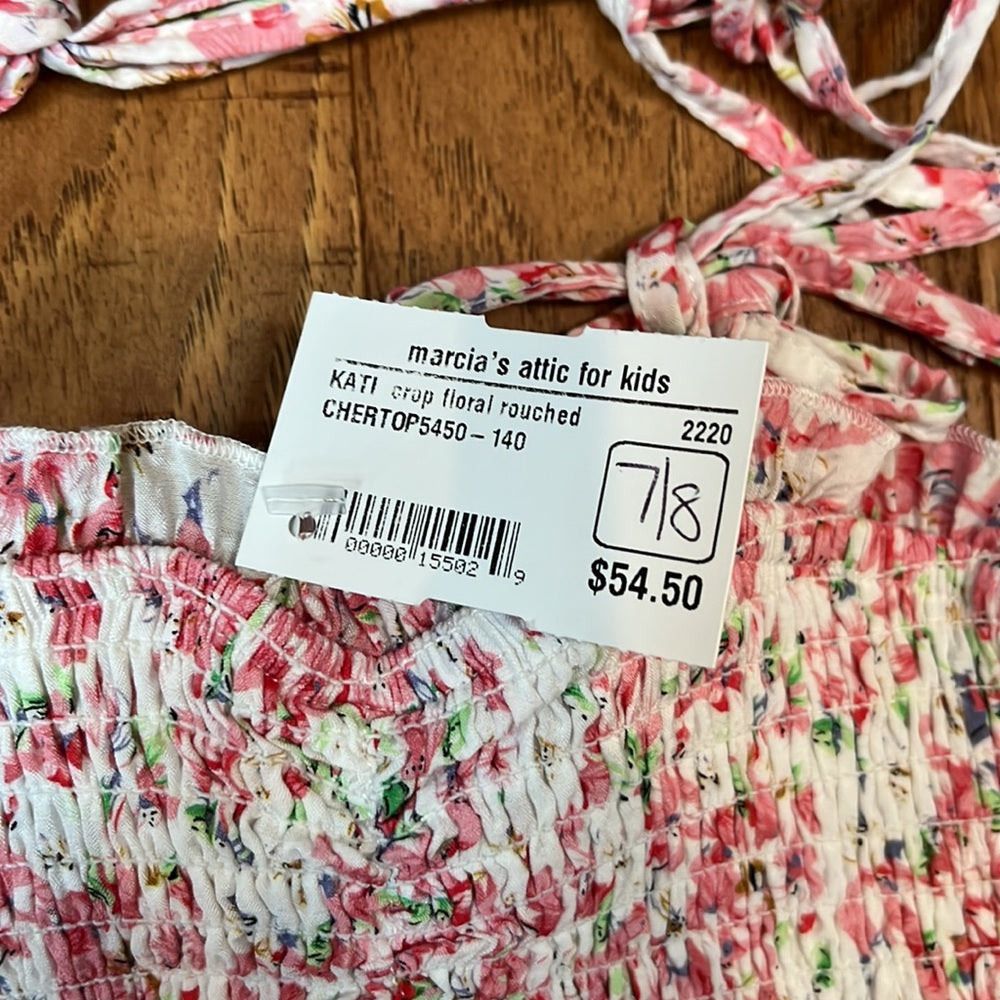 NWT Katie J NYC Girl’s Floral Set Size S