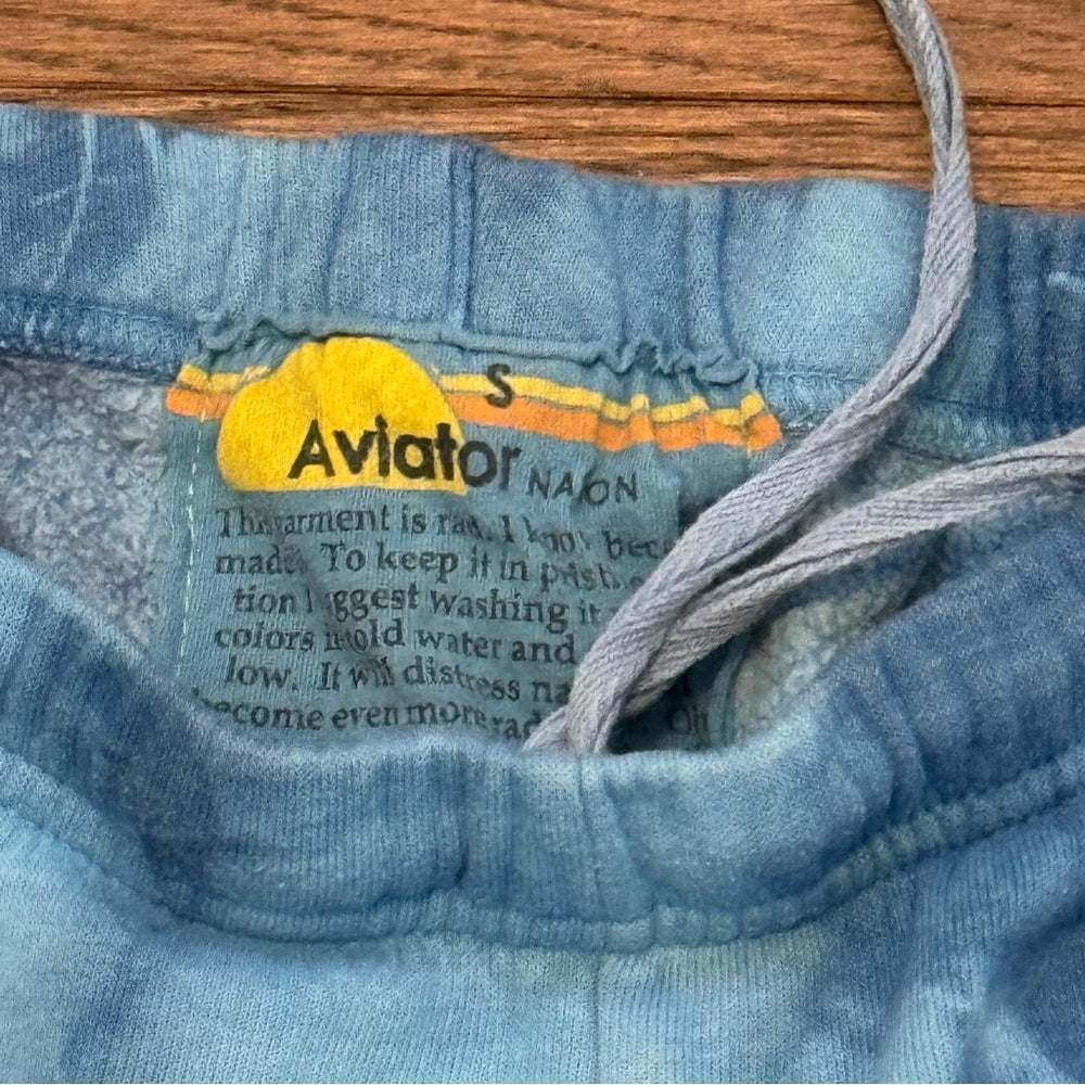 Aviator Nation Women’s Blue Sweatpants Size Small