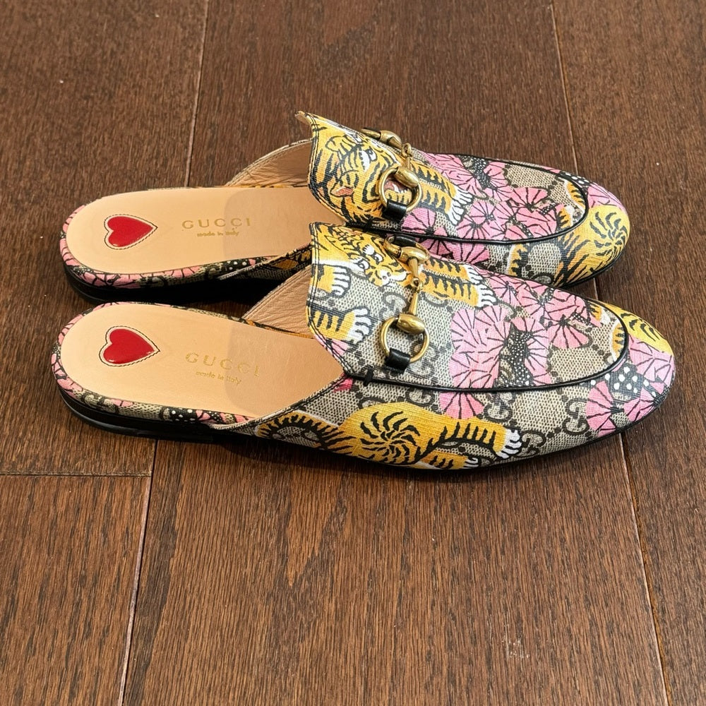 Gucci Princeton Tiger Slipper Size 37 / 7