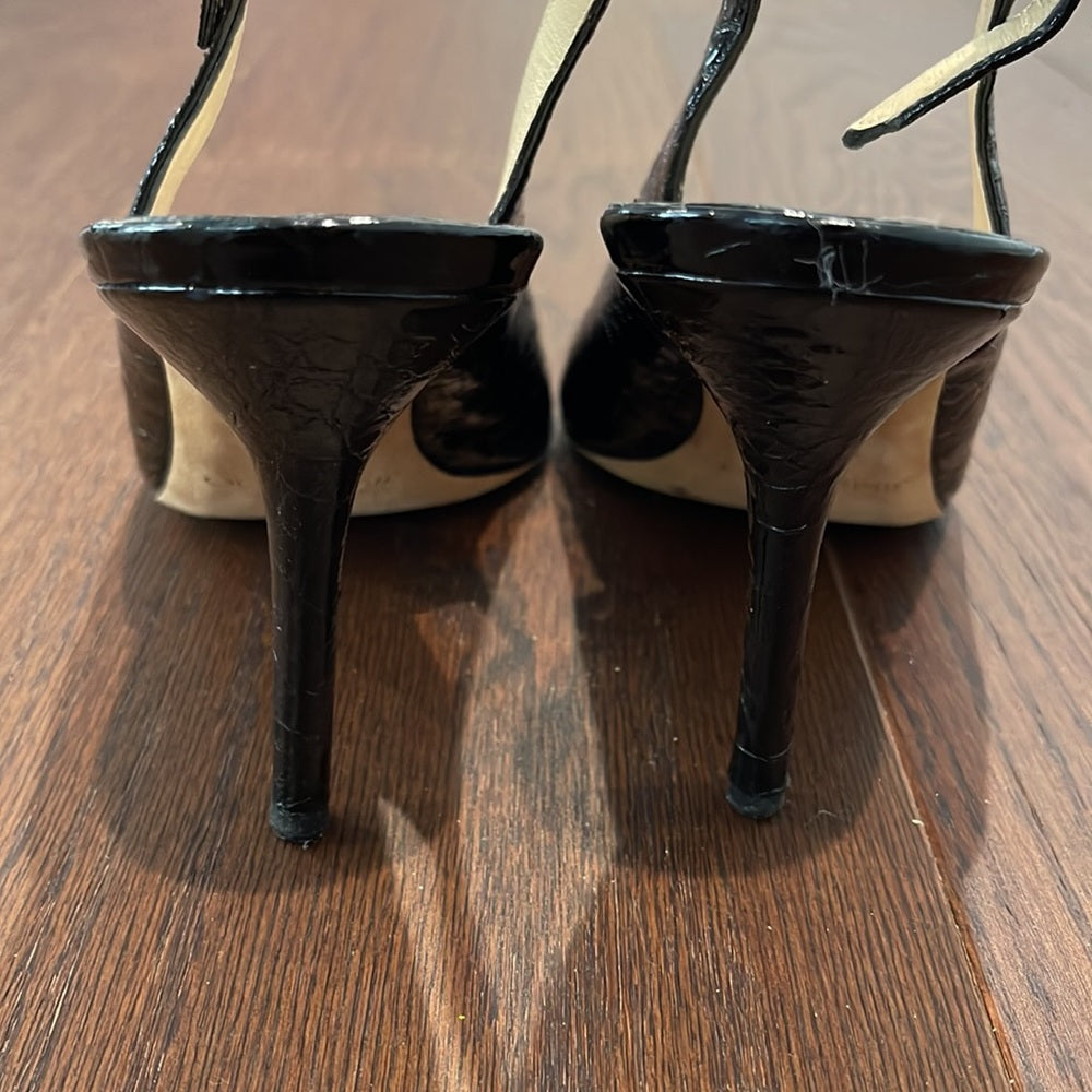 Jimmy Choo Women’s Heels Black Patent Leather Size 39/9