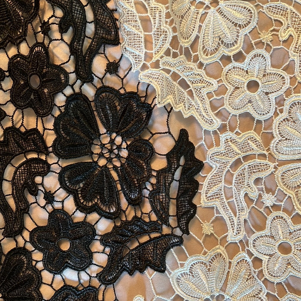 Jax Black Label lace dress with belt detail size 14