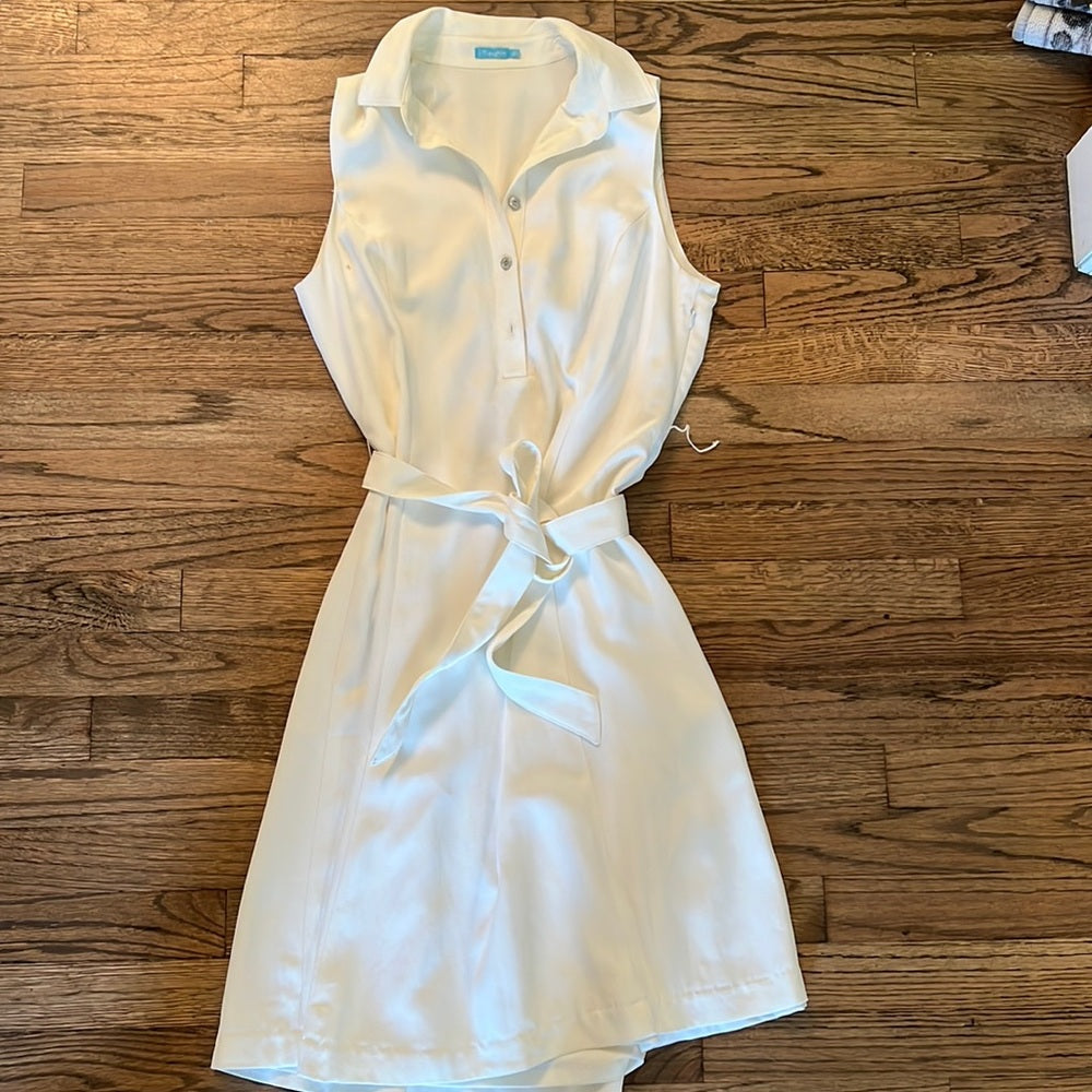 J. McLaughlin White polo dress size 6