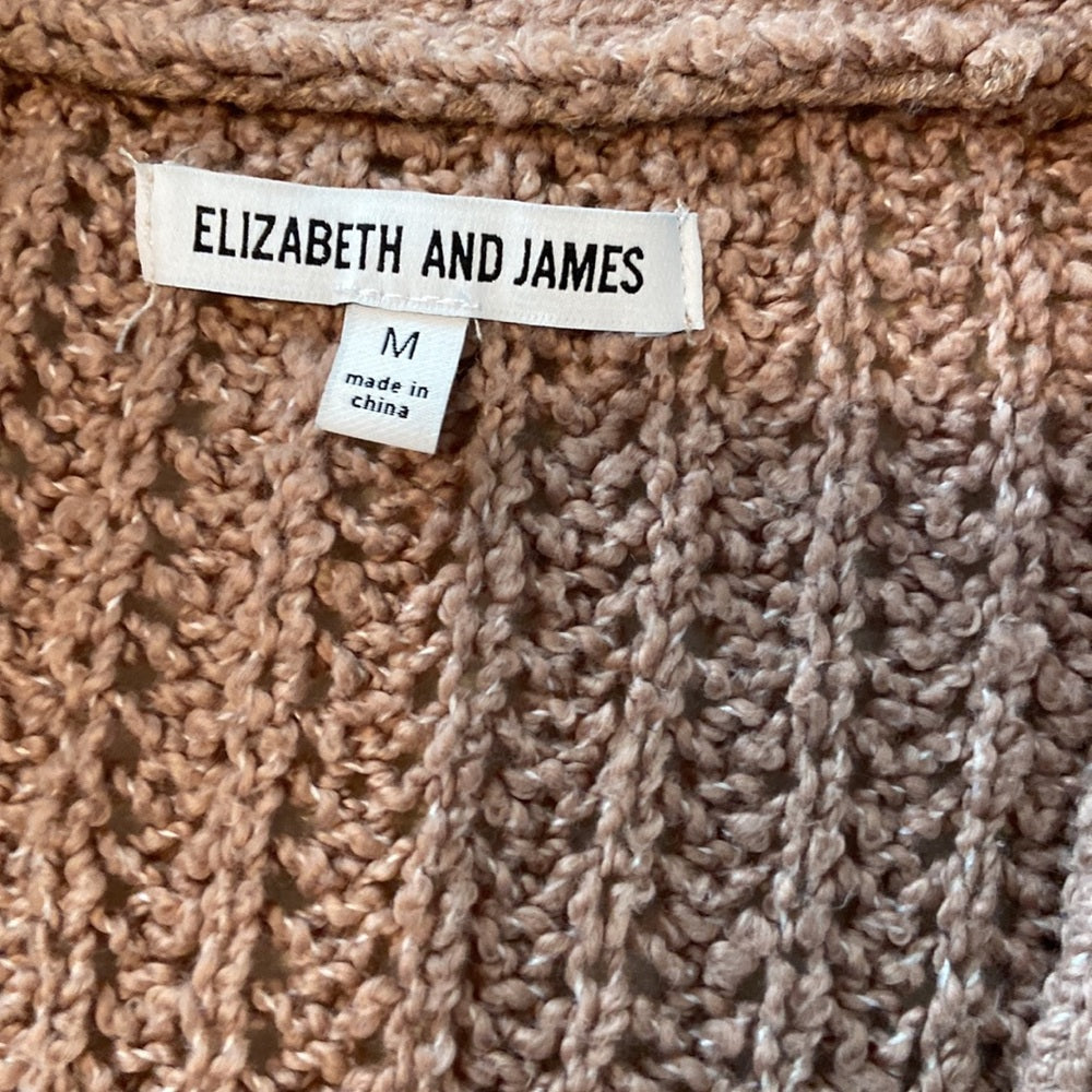 Women’s Elizabeth and James cardigan. Beige. Size M