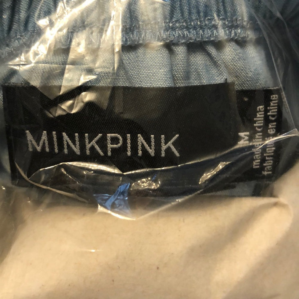 MinkPink - Off the shoulder Denim Dress