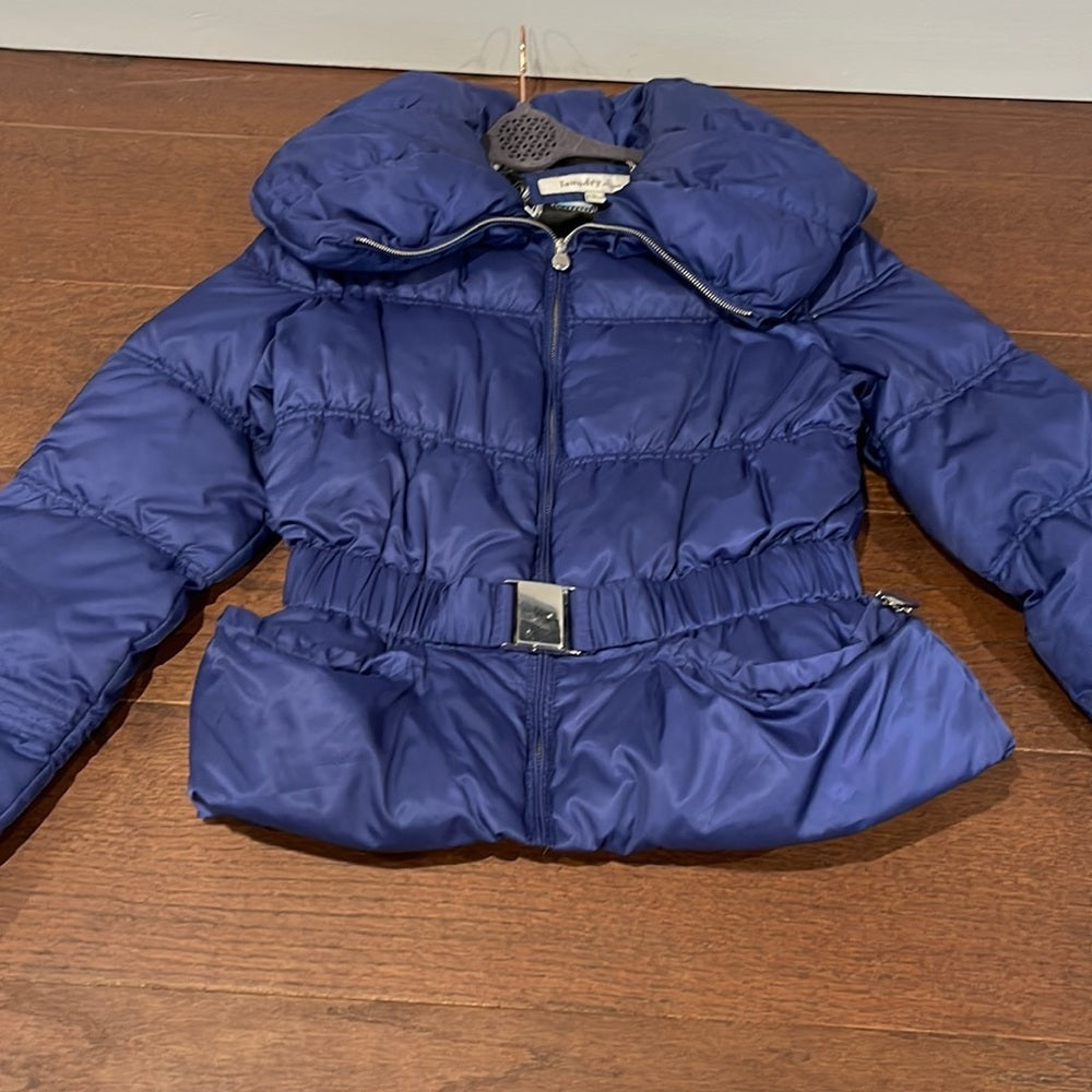 LAUNDRY by Design Women’s Navy Puffer Size Large