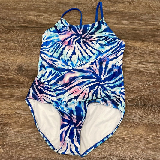 Shelloha Girl’s One-Piece Tie-Dye Bathing Suit - 12