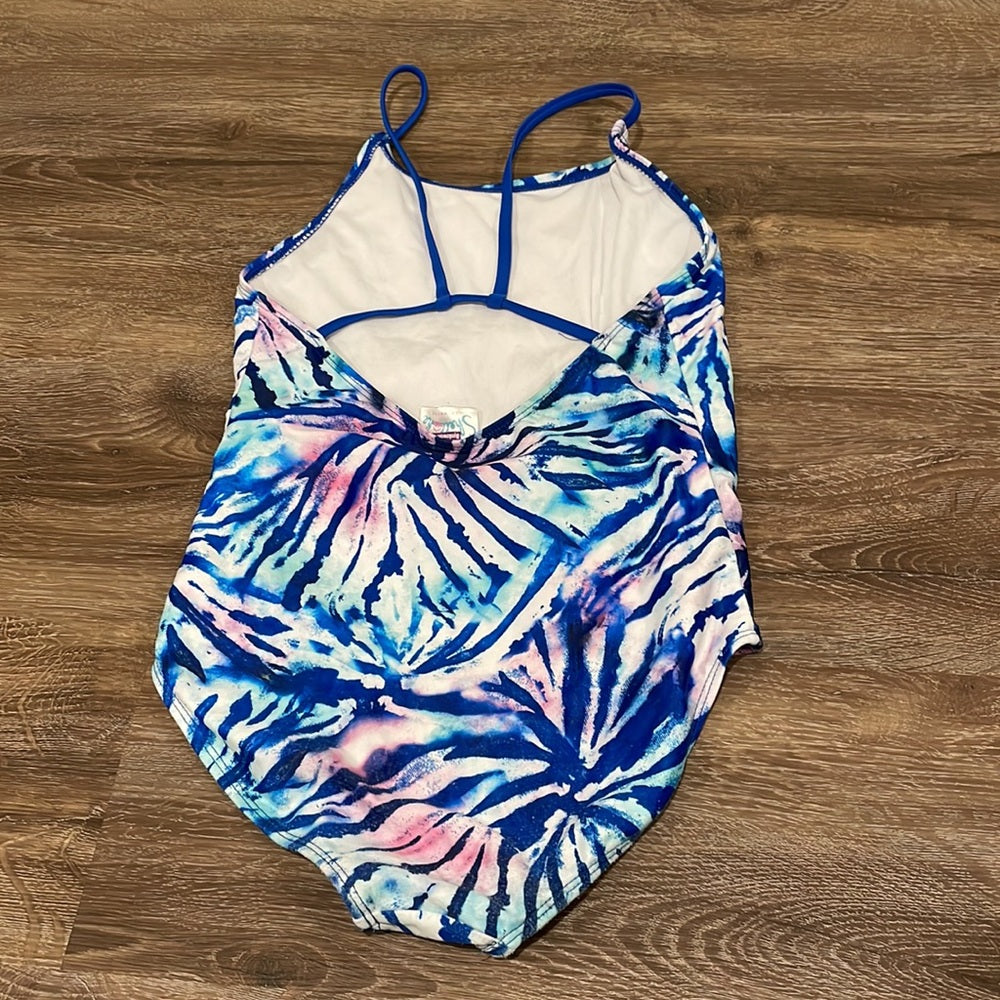 Shelloha Girl’s One-Piece Tie-Dye Bathing Suit - 12