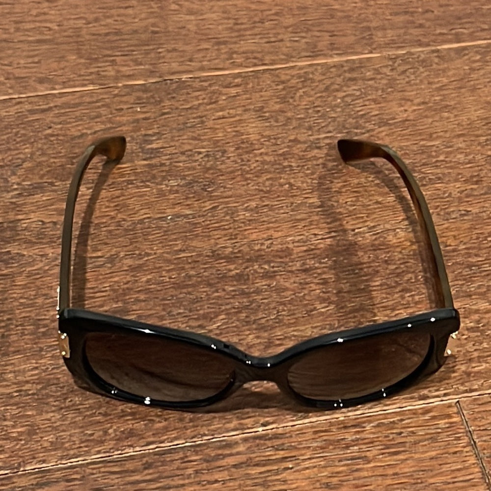 VERSACE Women’s Black and Tortoise Sunglasses