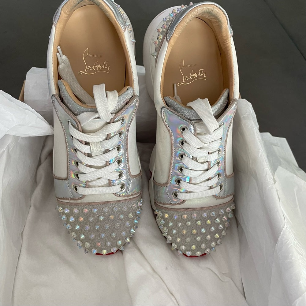 Christian Louboutin White Women’s Sneakers Size 39.5/9.5