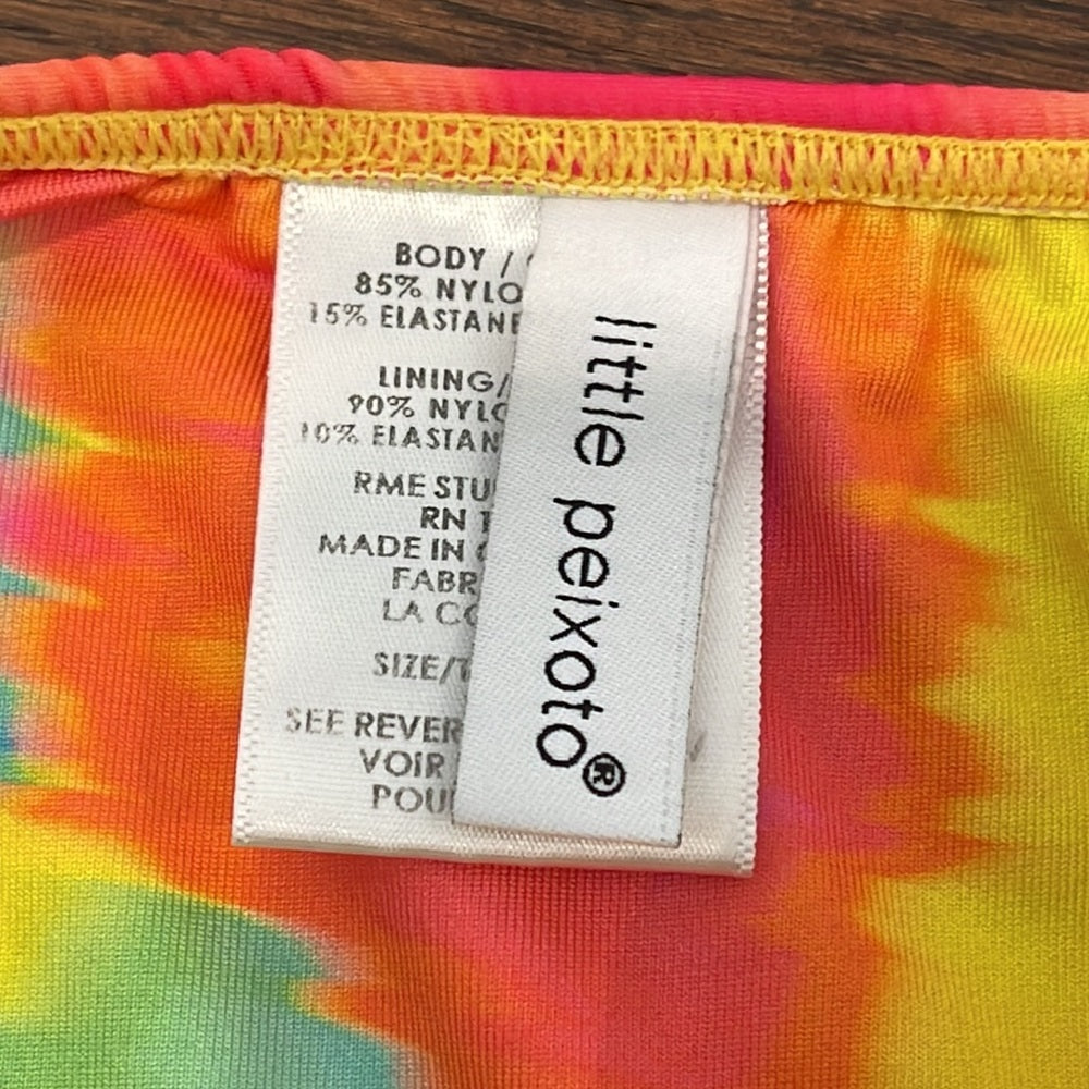 LITTLE Peixoto Girls Neon Halter Bikini Size 6