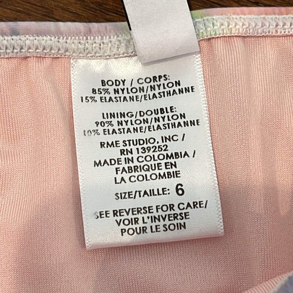 LITTLE Peixoto Girls Pink Bikini Size 6