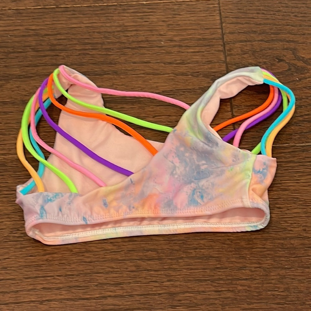 LITTLE Peixoto Girls Pink Bikini Size 6
