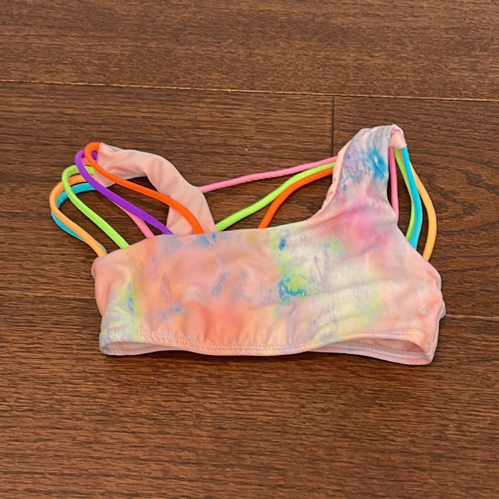 LITTLE Peixoto Girls Pink Bikini Size 6