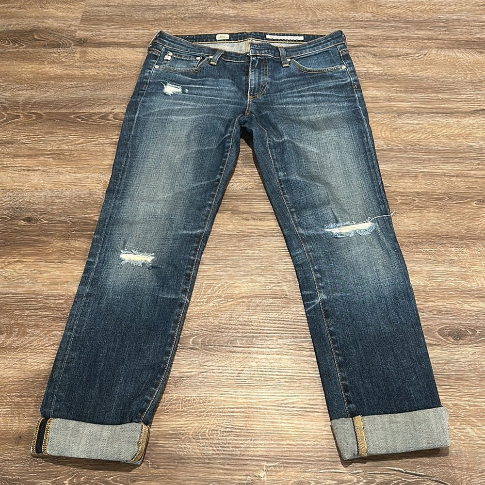 Ag Adriano Goldschmied Women’s “Stilt” Blue Jeans Size 27